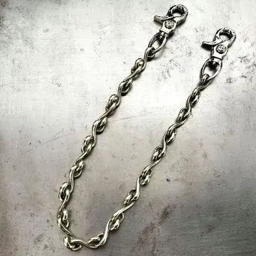 놋쇠 백동 S고리 10mm 월렛 체인 빈티지 브라스 실버