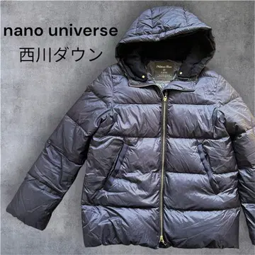 나노 유니버스 니시카와 다운 네이비 다운 자켓 퍼 없음 38