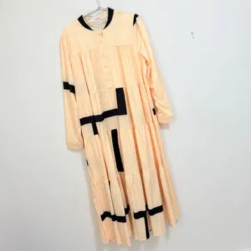 두두 SS 프린트 티어드 원피스