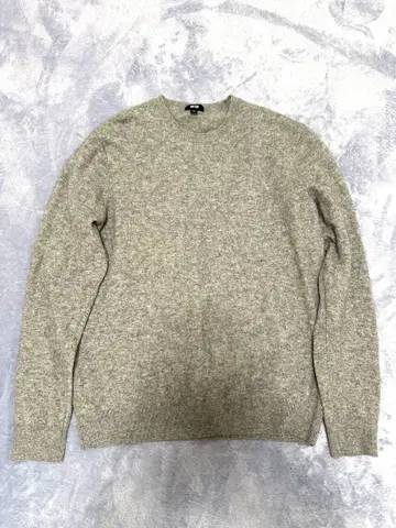 UNIQLO 캐시미어 100% 크루넥 스웨터 XL