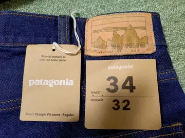 patagonia 스트레이트 핏 남성용 청바지 레귤러