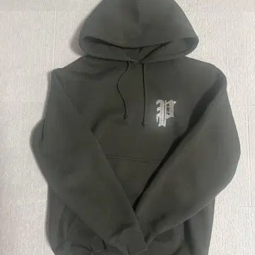 PHATRNK 스톤 장식 후드티 M 사이즈 블랙