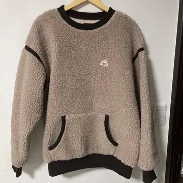 vans 플리스 자켓 베이지