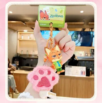 주토피아 아크릴 키링