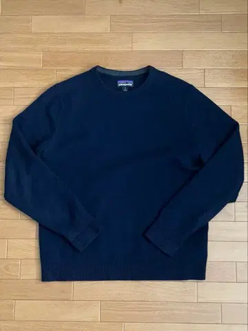 '23 파타고니아 리사이클 캐시미어 크루넥 스웨터 네이비 M