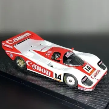 에브로 1/43 포르쉐 956 캐논 미니카 넘버 14