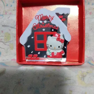 미사용 쇼와 레트로 헬로키티 크리스마스 브로치 1988년