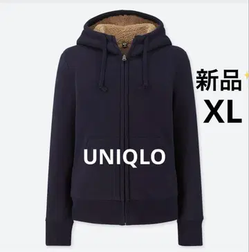 새상품 UNIQLO 보아 맨투맨 후드티 네이비 XL