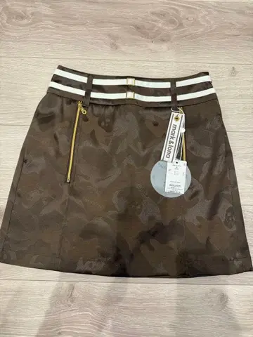 MARK&LONA 36 카모플라주 스커트