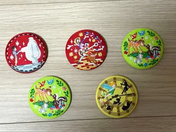 캐릭터 자수 핀 배지 5개 세트