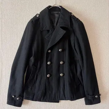 FUGA/블랙 피 코트 46