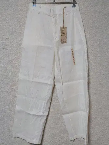 무인양품 헴프 혼방 스트레치 스트레이트 팬츠 [ M ]