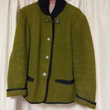 유럽 빈티지 울 자켓