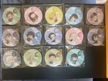 귀멸의 칼날 캔 배지 컴프 세트