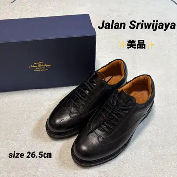 [ 새상품급 ] Jalan Sriwijaya 가죽 신발 26.5cm 블랙