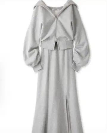 SNIDEL 스나이델 셋업 후드티+머메이드 스커트