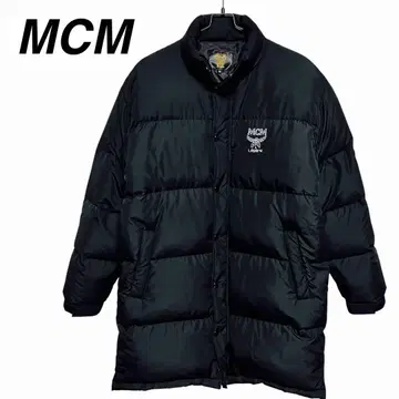 MCM MCM 두툼한 블랙 다운 자켓 M