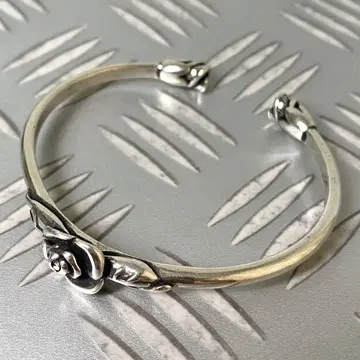 로즈 실버 925 뱅글 팔찌 실버 빈티지 c065