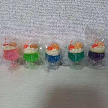 하자품 찻집 놀이 가챠 미니어처 크림 소다 리멘트 피규어