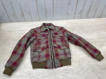 CABANE de ZUCCa 집업 자켓 체크 M 사이즈