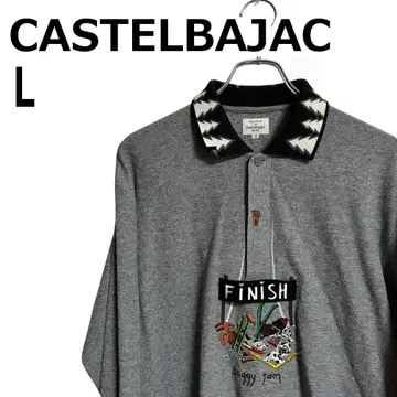 새상품급 CASTELBAJAC 까스텔바작 피케 셔츠 골프 레어 [ L ]