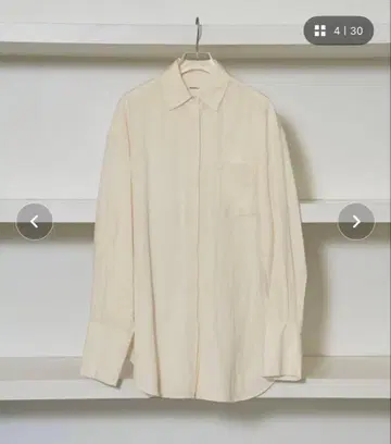 TODAYFUL Silky Pocket Shirts 아이보리