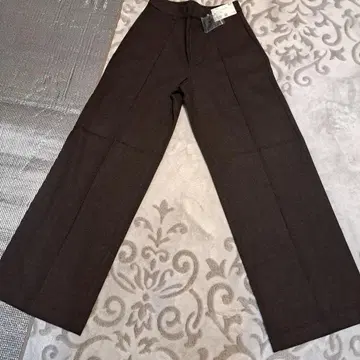 유니클로 브러쉬드 저지 와이드 팬츠