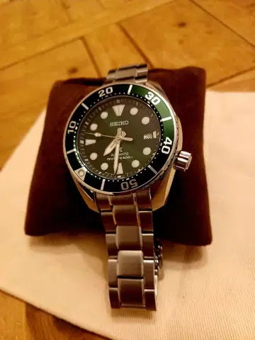 SEIKO DlvERs.wATCH 200m 그린