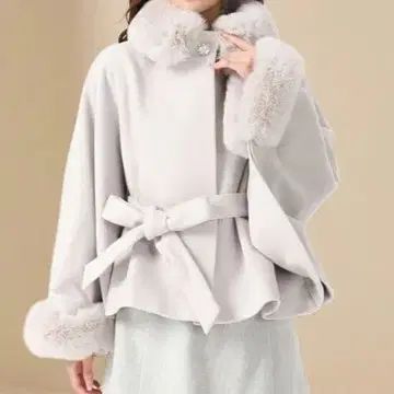 미슈마슈 판초 코트 케이프