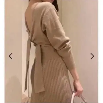 SNIDEL 백산 머메이드 니트 원피스