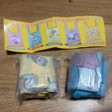 치이카와 x 산리오 캐릭터즈 에코백 2개 세트
