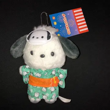 산리오 오리지널 포차코 마스코트 축제 택 포함 봉제 인형