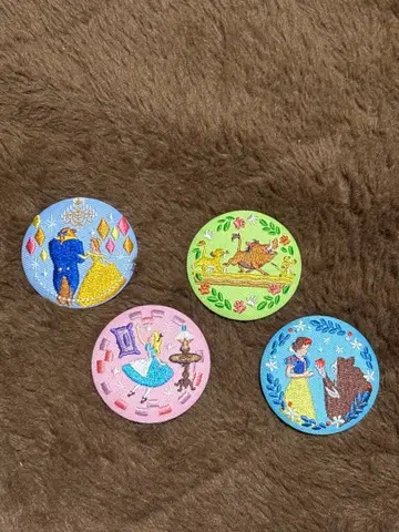 디즈니 자수 캔뱃지 1