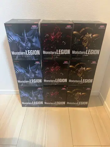 유희왕 MonstersLEGION 삼환신 피규어 3종 세트