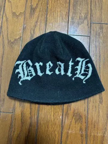 BREATH 비니 블랙 badhop