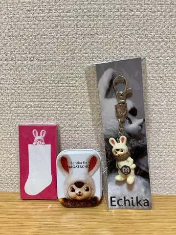 Echika 에치카짱 키링 미니캔 등