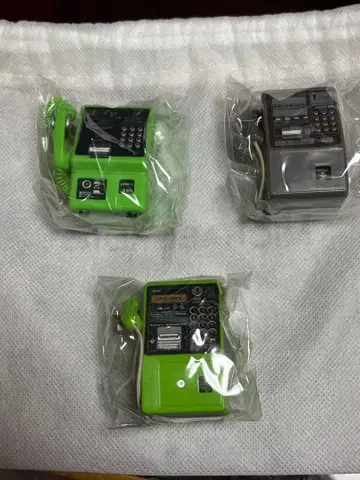 공중전화 가챠 3세트