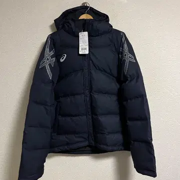 새상품 ASICS 아식스 다운 자켓 O XL 네이비