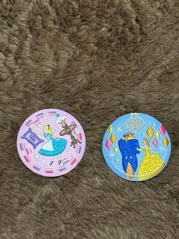 디즈니 자수 캔뱃지 1