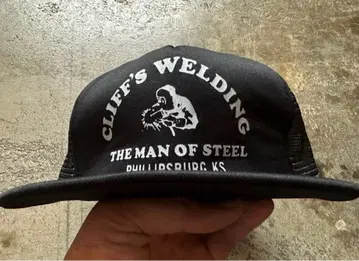 블랙 트래커 캡 아메리칸 USA