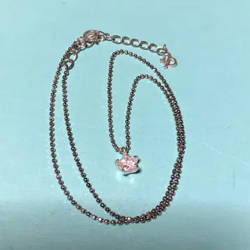 핑키&다이앤 실버 별 스타 목걸이 미사용