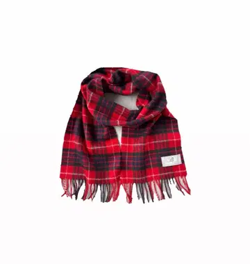 대형 스톨 머플러 울 BRONTE 타탄 체크 영국제