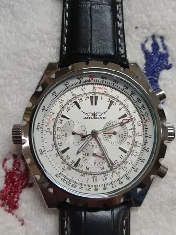 초고화질! 기계식 자동 와인딩 JARAGAR 크로노그래프 트리플 달력