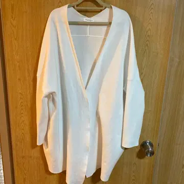 BEAUTY&YOUTH 화이트 긴팔 가디건