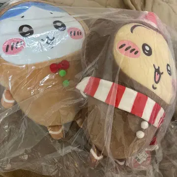 치이카와 토끼 크리스마스 봉제 인형 2체 세트
