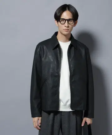 나노 유니버스 블랙 가죽 자켓