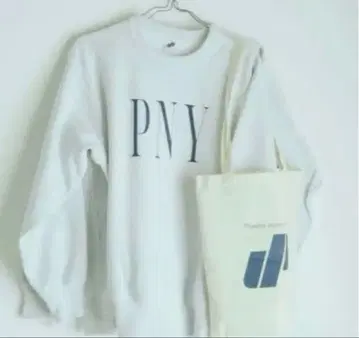 PNY 로고 스웨트 셔츠 토트백 세트