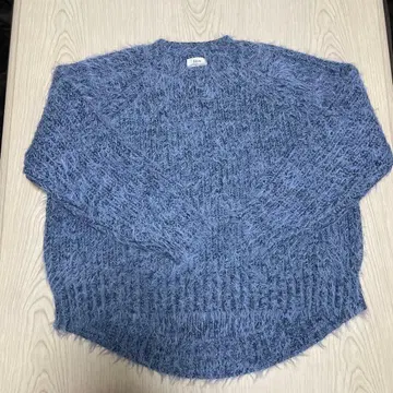 Editt 라이트 블루 니트 스웨터 약 60cm