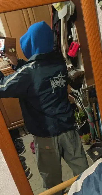 90's 힙합 스케이트 나우티카 진 36인치