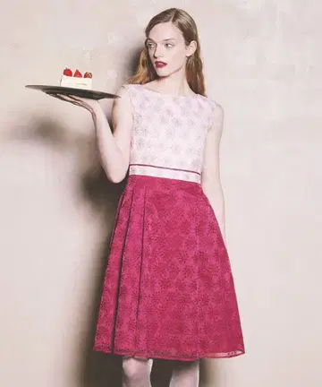 택 포함 미사용 새상품 [ 세탁 가능! ] LOBERIA 드레스